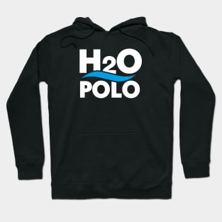 H20 polo water polo science chemistry water nerd Hoodie